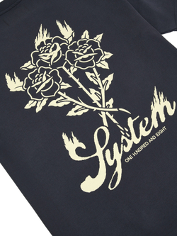 Футболка 108 GRAPHITE FLOWERS