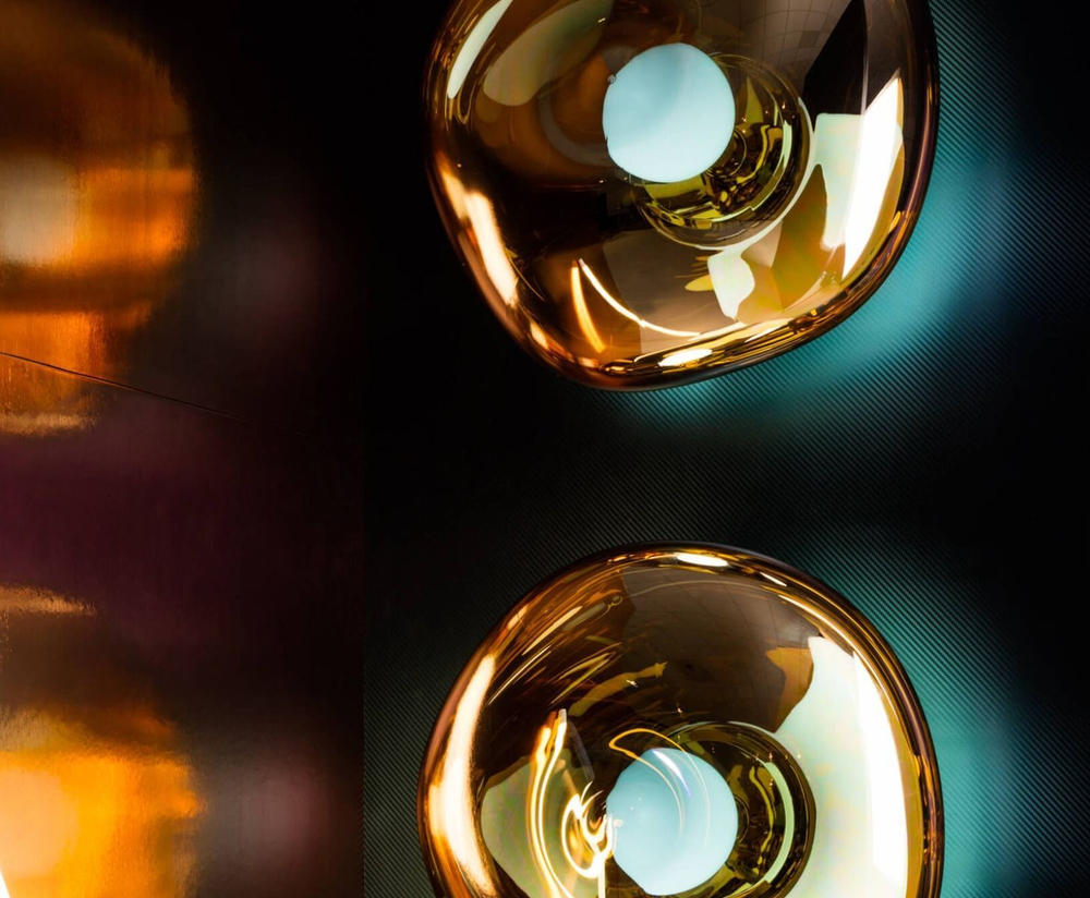 Настенный/Потолочный светильник Melt LED Surface Gold