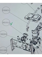 Трехходовой клапан в сборе 0530002919 Haier