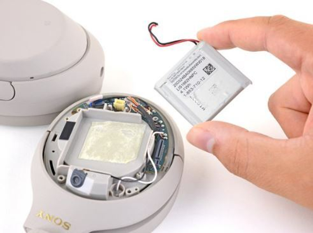 Замена аккумулятора наушников Sony WH-1000xm4