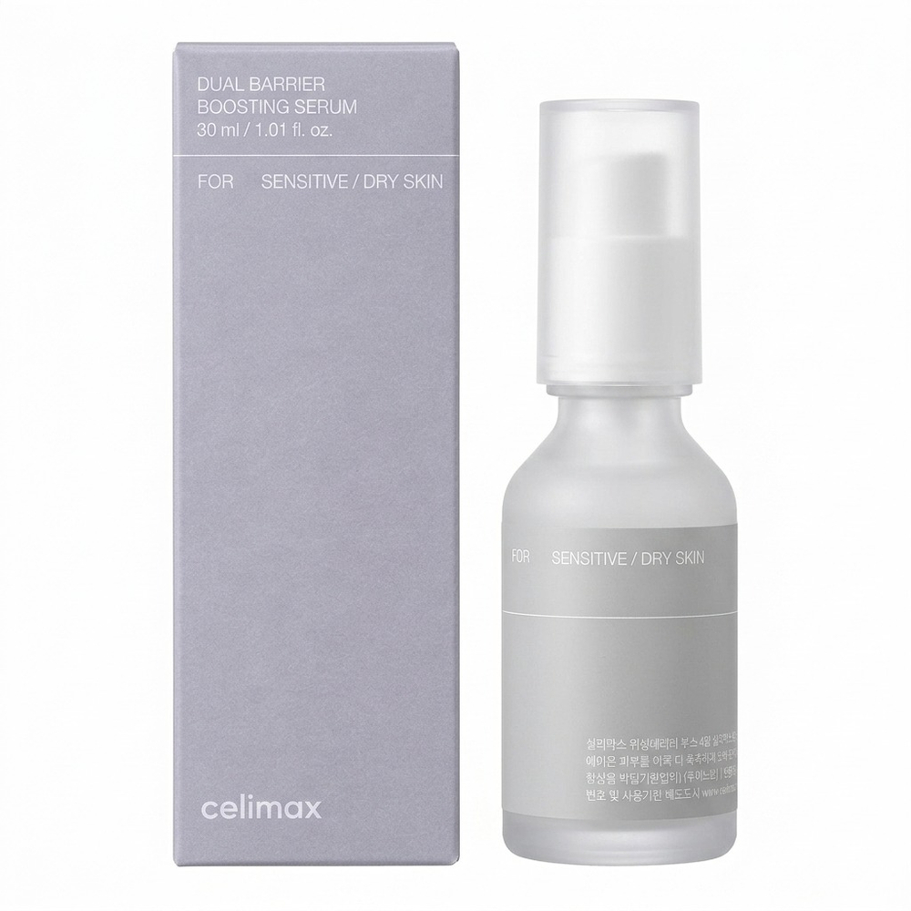 Барьерная сыворотка-бустер с комплексом церамидов Celimax Dual Barrier Boosting Serum, 30мл