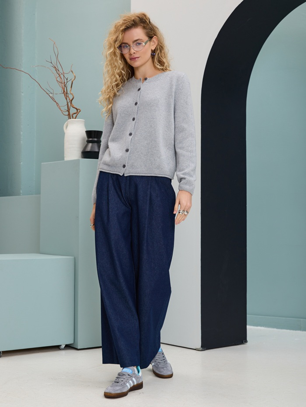 Жакет 2642 джин тоник TINONA