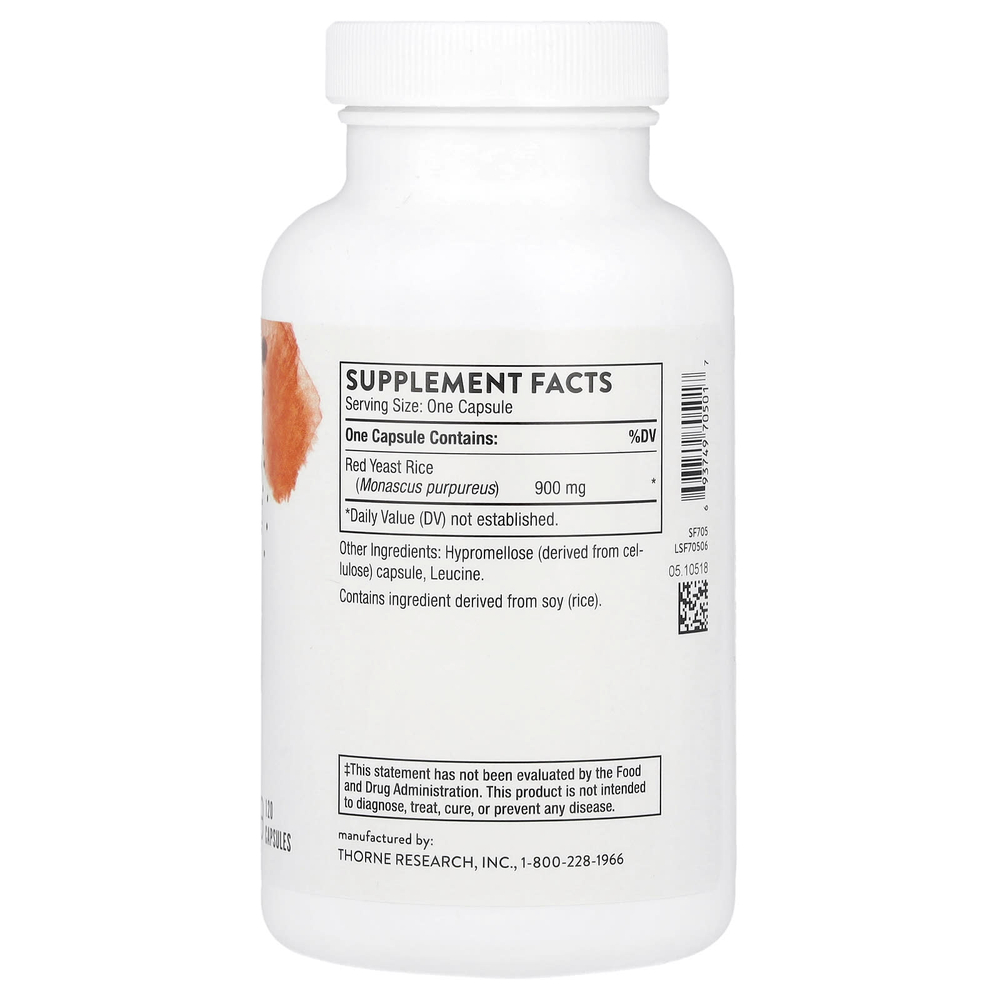 Thorne, Choleast-900, 120 капсул (900 мг в 1 капсуле)