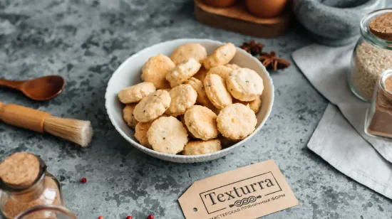 Рецепт вкусного сырного печенья