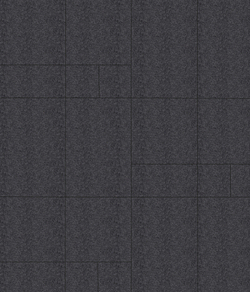 Тротуарная плитка ГРАНДО - Стоунмикс Черный, комплект из 4 видов плит