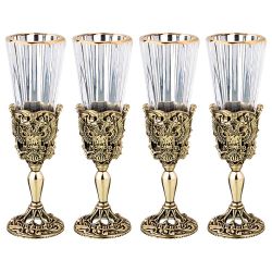 НАБОР ИЗ 4-Х ЛАФИТНИКОВ ДЛЯ ВОДКИ "ГЕРБОВЫЙ" 50 МЛ. (КОР=1НАБОР.)