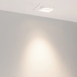 Светильник MS-VORTEX-BUILT-S117x117-20W Day4000 (WH-WH, 40 deg, 230V) (Arlight, IP20 Металл, 5 лет) 057919