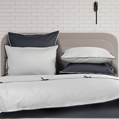 Пододеяльник 200х220 Sharmes Luca белый/антрацит