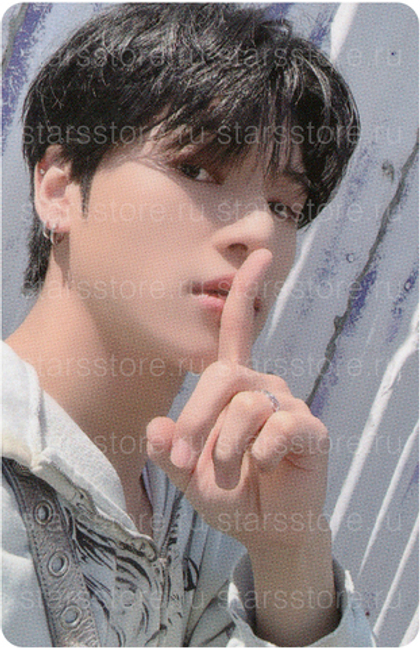 Фотокарта Wooyoung ATEEZ - GOLDEN HOUR : Part.1 (EVERLINE)