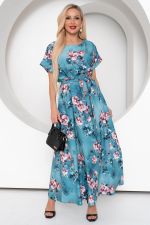 Платье Эрика (морская волна) Р11-1163/2 Nikol (Акция)