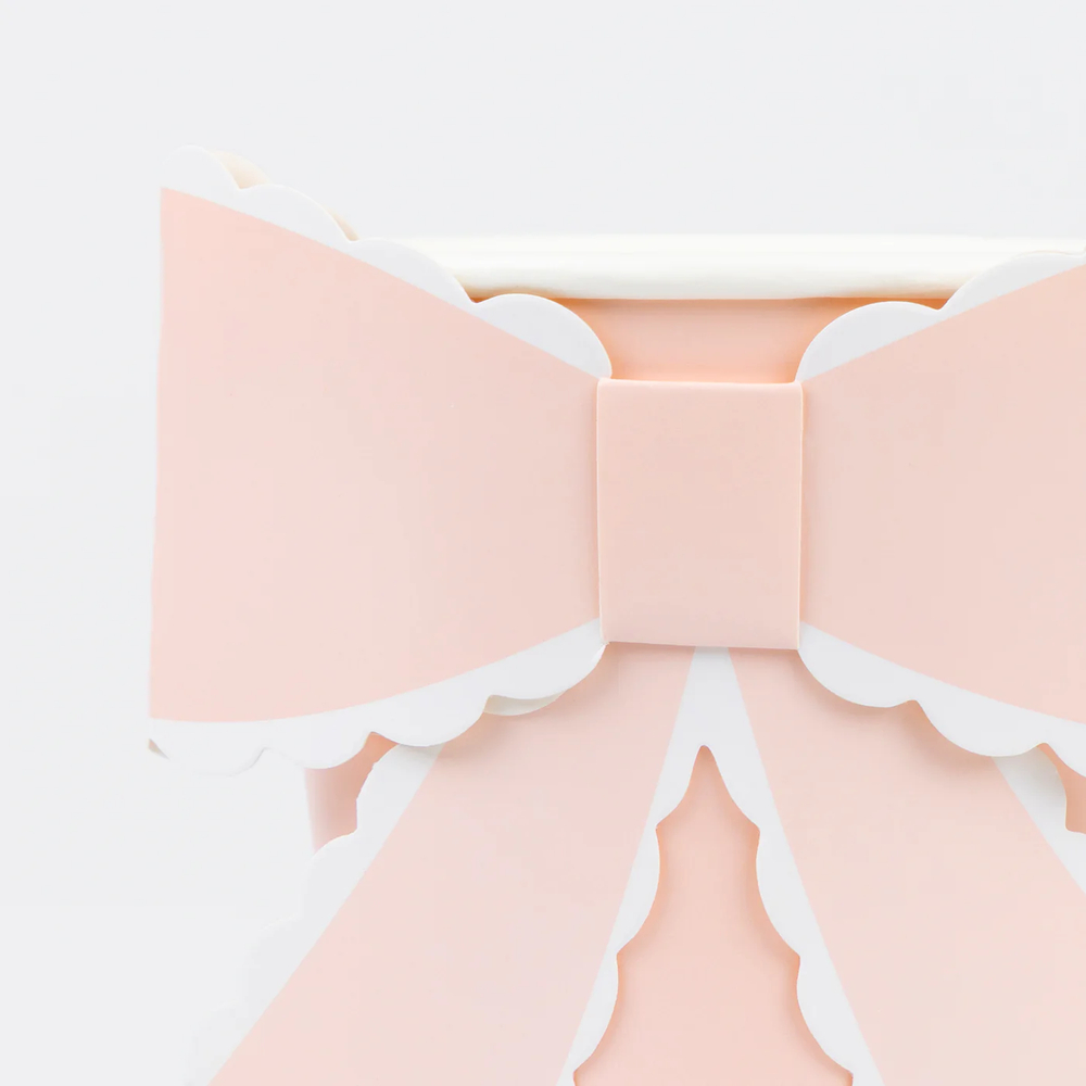 Стаканы "Розовые бантики" 8 шт.