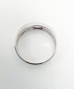 Кольцо ювелирное Эстерела, серебро 925*, с фианитами, родированное/Ф