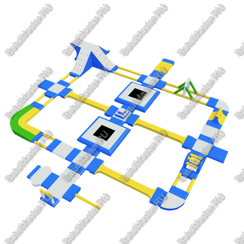 Коммерческий аквапарк «Мир волн» 30×30×4 м