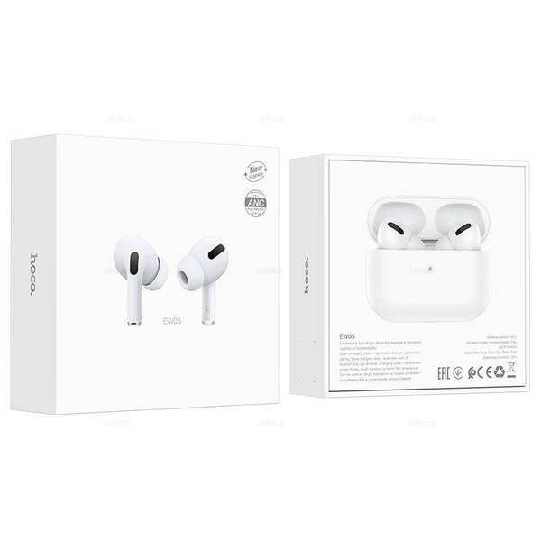Беспроводные наушники ANC Hoco EW05 Plus (white) (Краснодар склад)