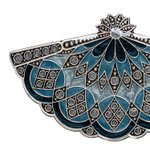 Заколка для волос Clara Bijoux Веер G44571 BL/S