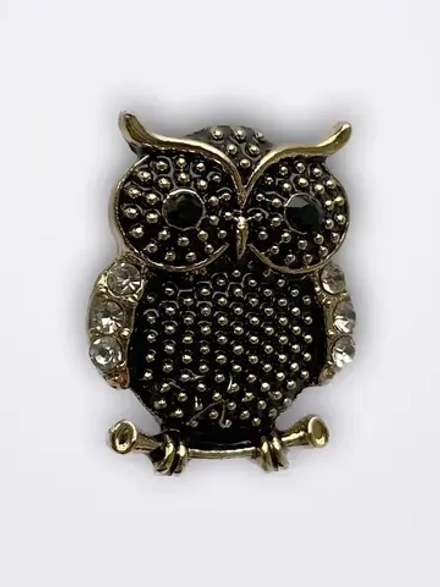 Мини брошь женская "Сова"