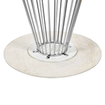 Стол Liverpool 100см, хромированные ножки