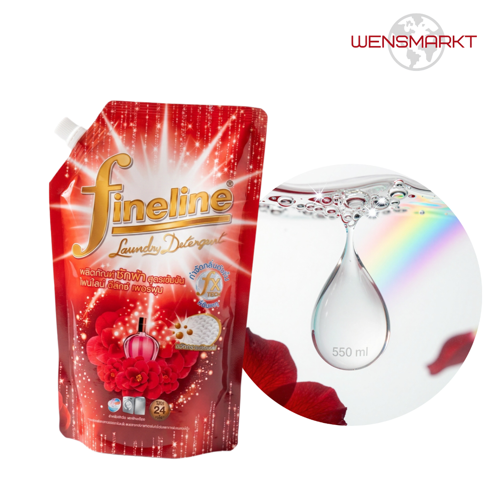 FINELINE Гель для стирки концентрат Deluxe Perfume, 550 мл