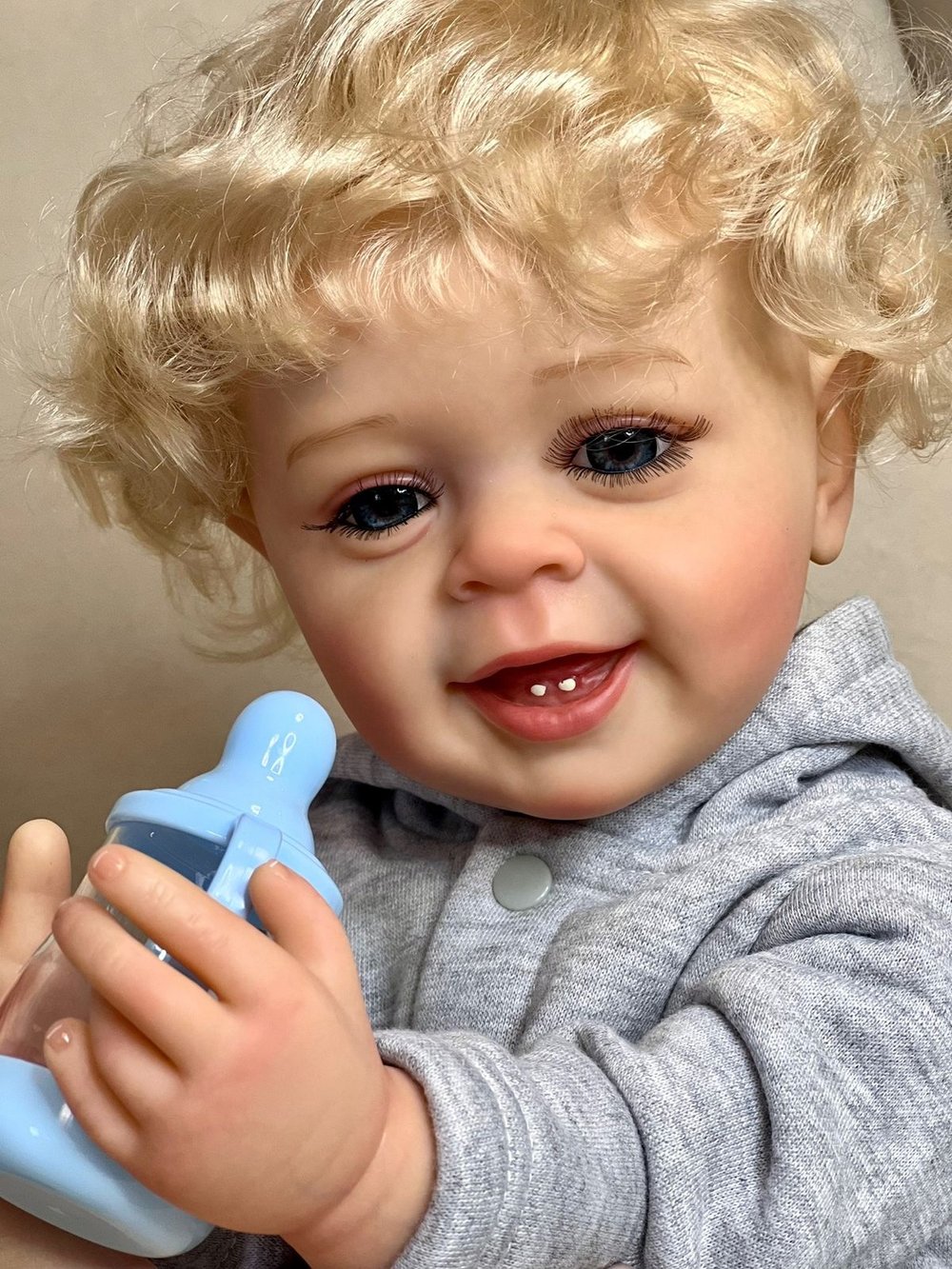 Кукла Реборн виниловая 55см в пакете (FA-012FVA)