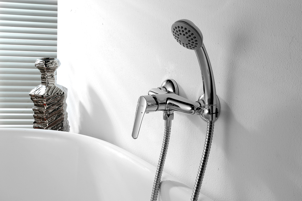 СМЕСИТЕЛЬ ДЛЯ ДУША ОДНОРУЧНЫЙ ХРОМ (К/К8) LM6559C ПАРТНЕР