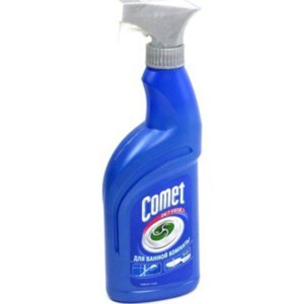 Чистящий спрей Комет для ванной комнаты Стойкий блеск 450мл