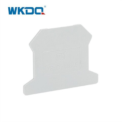 Торцевая пластина D-JUK 4/10 для клемм серая WONKE ELECTRIC