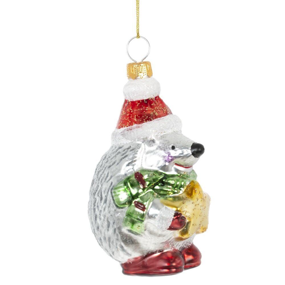 GAEM Украшение новогоднее "Ёжик", L5 W5,5 H10 см