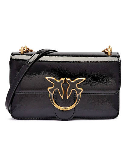 Кожаная сумка через плечо LOVE ONE MINI LIGHT Pinko - черный(103335 A1UV)