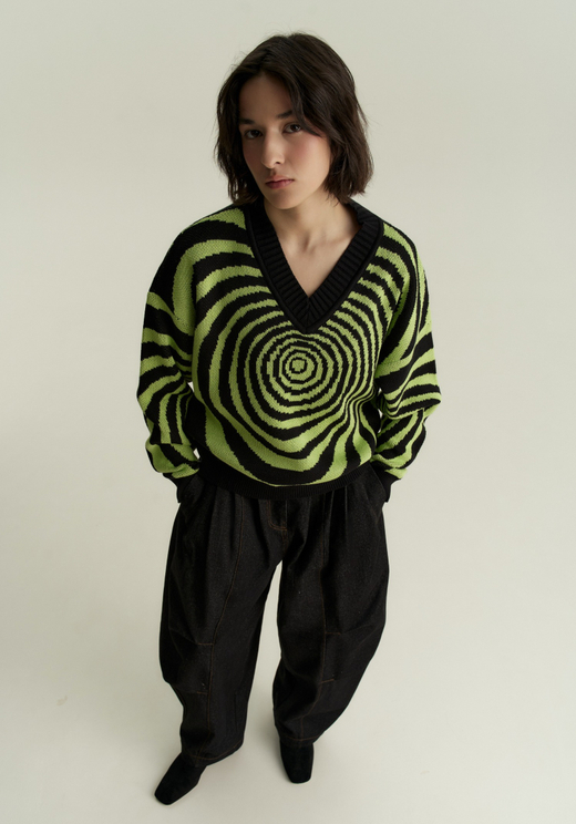 Джемпер с принтом 1'1'26