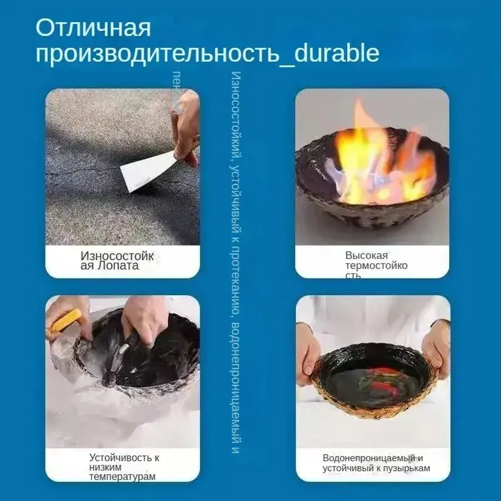 жидкая резина фикс про спрей 3в1 Водонепроницаемый для ремонта крыши, устранения утечек, герметизации трещин, предотвращения протечек на наружных стенах,300 мл(черное)