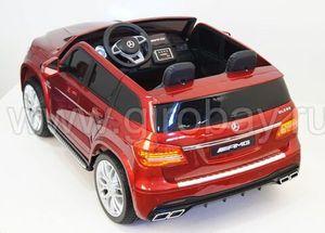 Детский электромобиль River Toys MERCEDES-BENZ GLS63 4WD красный