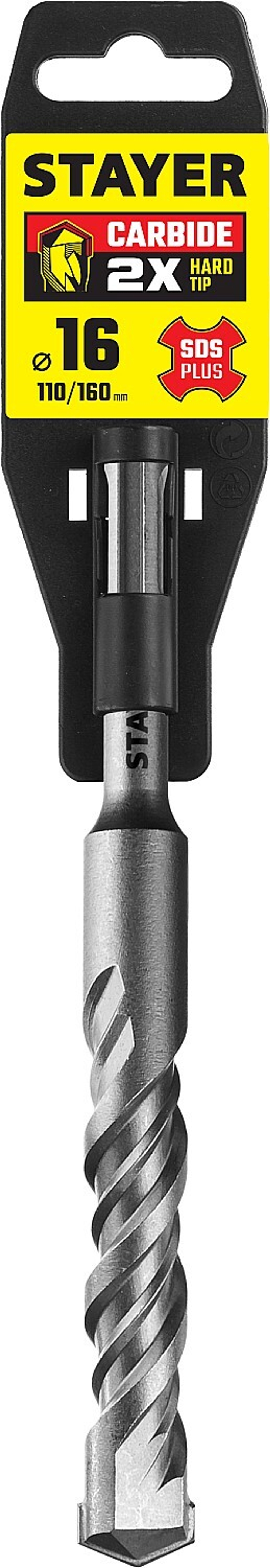 STAYER 16 x 160 мм, SDS-plus бур, Professional (2930-160-16)