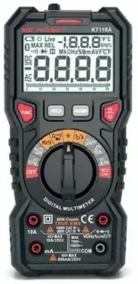 Мультиметр цифровой c True RMS KT 118A PROLINE (КВТ) 79126