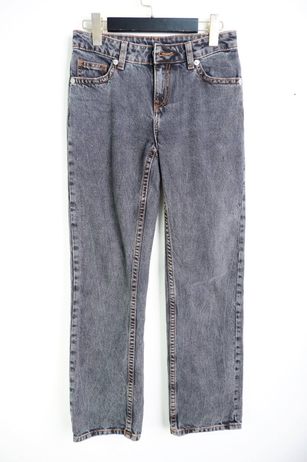 Джинсы H&M для модного образа, маркировка 32, визуально 38 размер