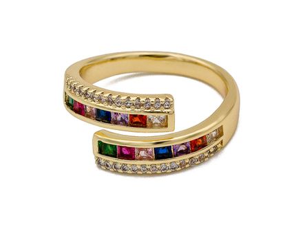 Кольцо "Самоцветы" 10мм, разъемное