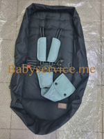 Текстиль сиденья Carrello Fortuna черный / бирюзовый