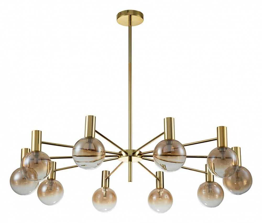 Люстра на штанге Indigo Collana 13015/10R Gold