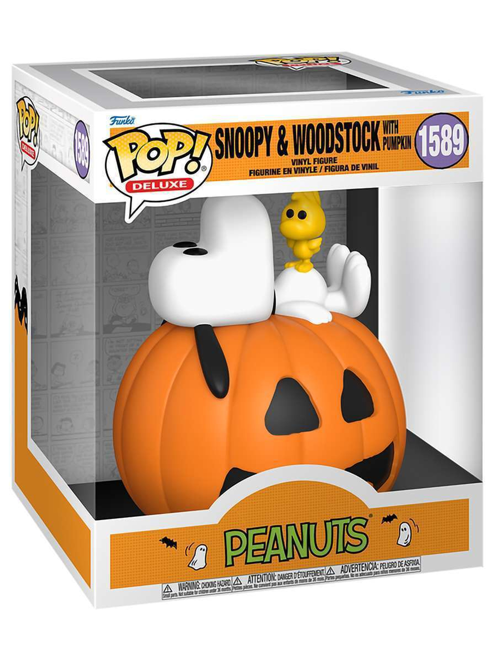 Фигурка Funko POP! Deluxe Animation Its the Great Pumpkin, Charlie Brown Snoopy with Woodstock (1589) 81367
