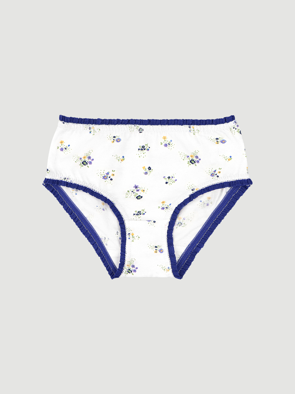 Трусы для девочки Mjölk Сет из 3х штук, Blue Flowers