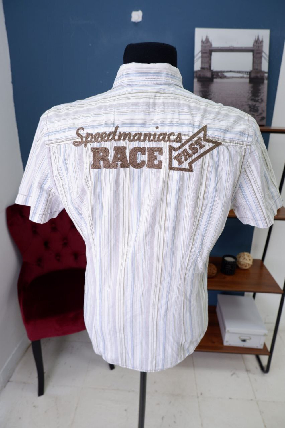 Рубашка Tom Tailor летняя 48 размер