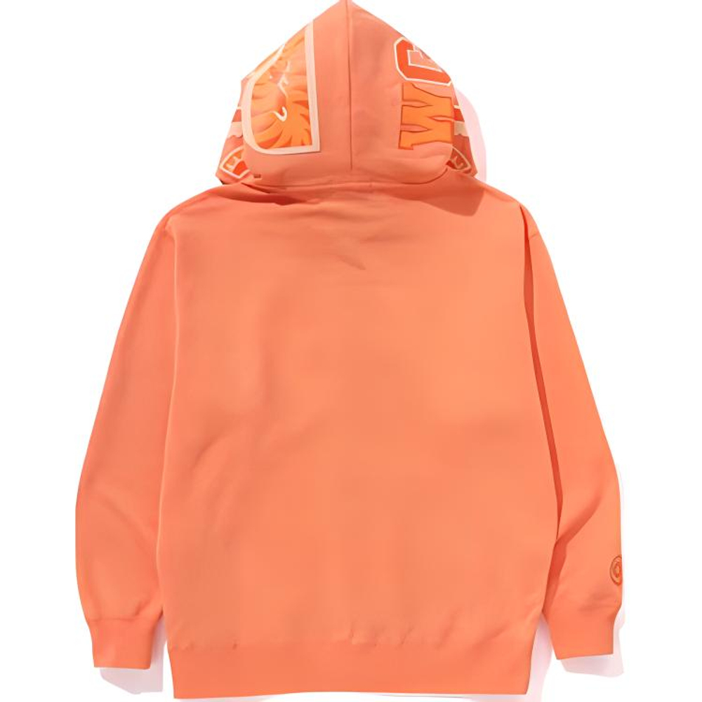 A Bathing Ape Bathing Ape Shark Hooded Zip Up Свитшот оранжевый