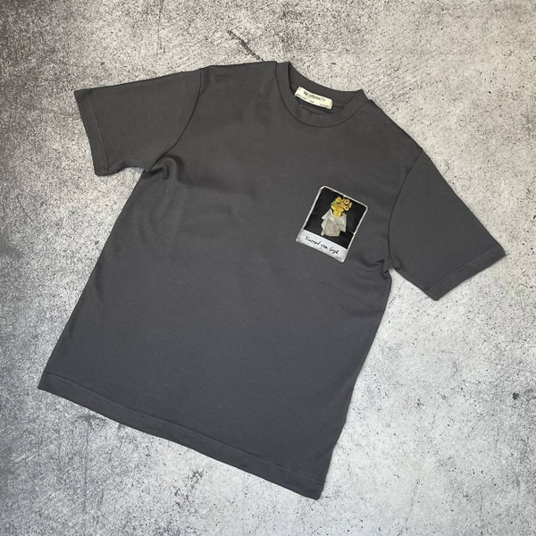 Футболка Saw Van Gogh Flowers dark grey