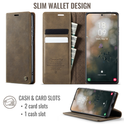 Чехол-книжка CaseMe RFiD Samsung Galaxy S21 Ultra