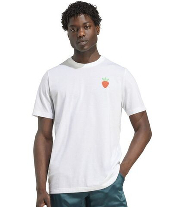 Мужская теннисная футболка Adidas Originals Graphic - белая