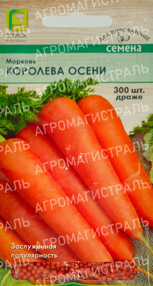 Морковь Королева осени (драже) Поиск Ц