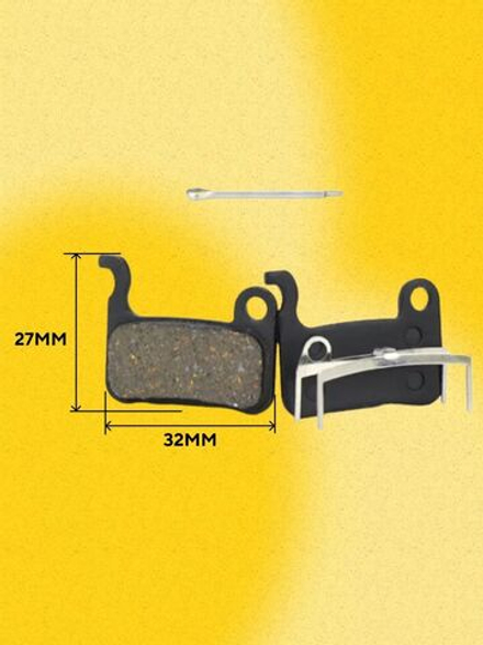 Тормозные колодки для электросамоката Xiaomi Mi3, 4 Pro. SHIMANO M06. Органика G-004