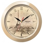 Часы наст. круглые Париж d=29см