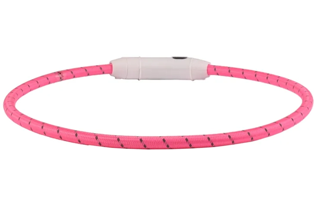 FLAMINGO LEORA VISIO Ошейник светящийся для собак, 8 мм, 33-63,5 см