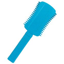 Щетка массажная Harizma Combo, синяя (h10684-06)