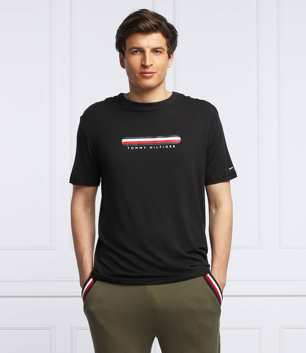 футболка Tommy Hilfiger - черный(UM0UM02348)